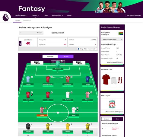 Fantasy EPL 